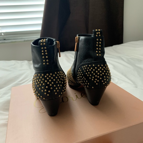Dolce Vita Studded Booties (gold) - Picture 3 of 5
